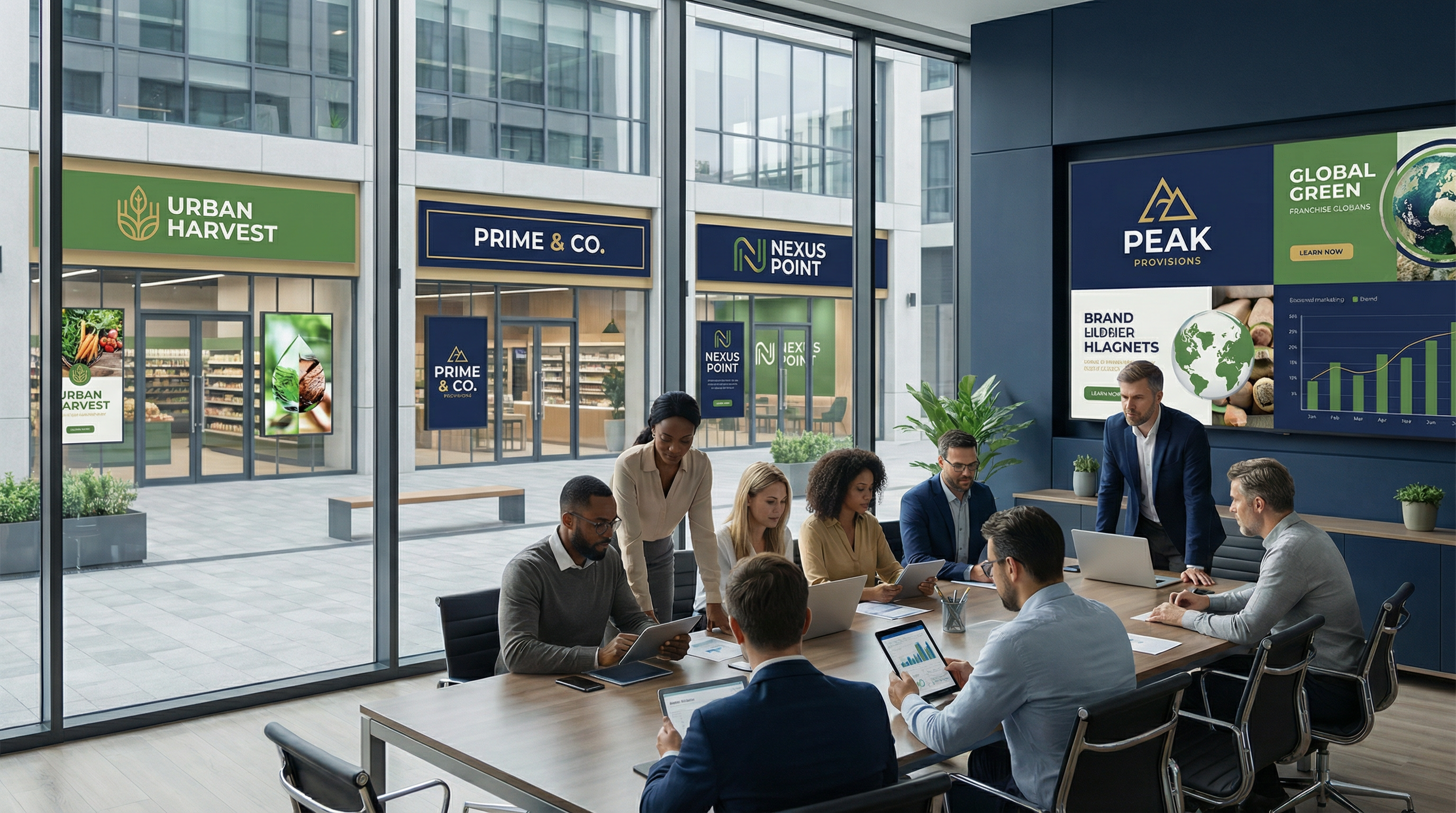 تسويق علامات تجارية فرنشايز