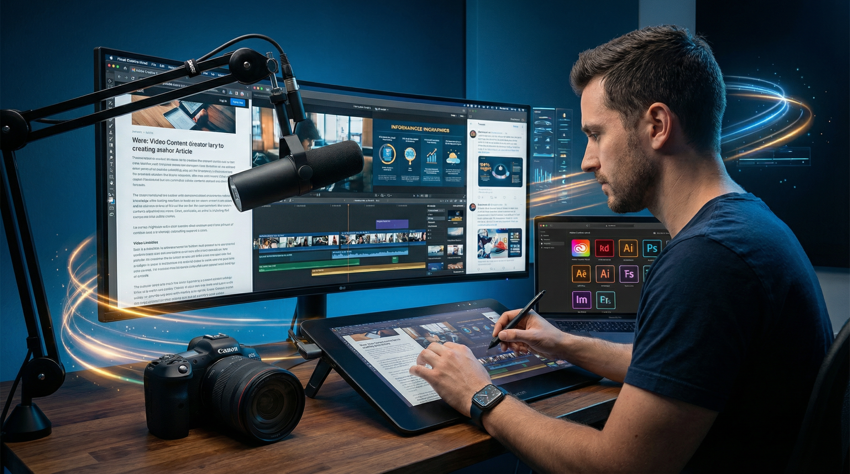 إنشاء المحتوى التسويقي